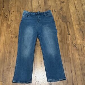 Fashion Nova Deep Blue Denim Jeans